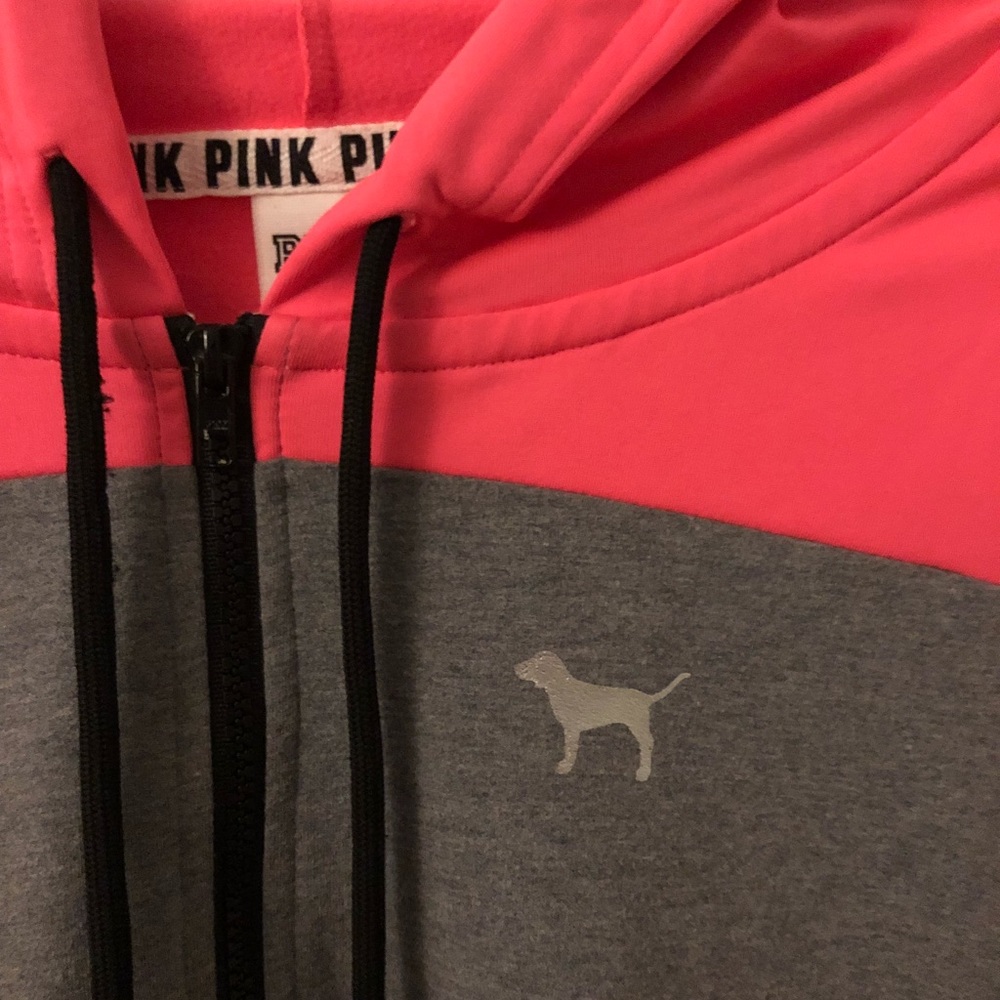 PINK & Grey Victoria’s Secret Track Jacket